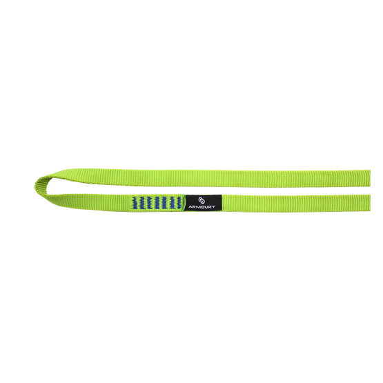 CINTA DE ANCLAJE CIRCULAR 16MM X 60CM VERDE OPEN SLING 16MM X 60CM GREEN ARMBURY