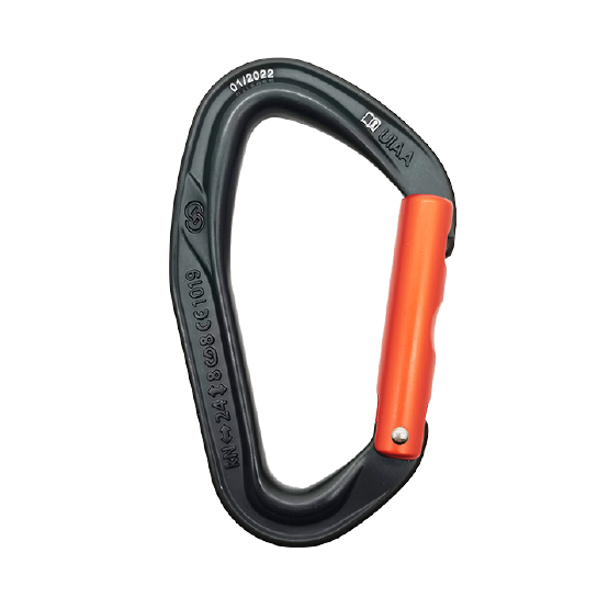 MOSQUETÓN ERGONÓMICO NEGRO SEGURO RECTO AUTOMÁTICO ACE STRAIGHT ARMBURY