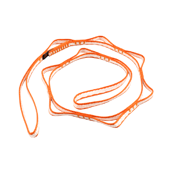 CADENETA DE CINTA DYNEEMA 10MM X 105CM NARANJA-BLANCO DYNEEMA DAISY CHAIN ARMBURY
