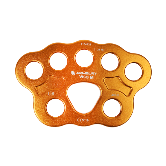PLACA MULTIANCLAJE X5 TALLA M NARANJA RIGGING PLATE M ORANGE ARMBURY
