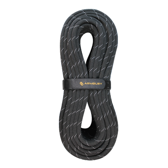 CUERDA SEMI-ESTÁTICA 11MM NEGRO (PRESENTACIÓN MÁX 400MTS) STATIC S11TPS-B ARMBURY