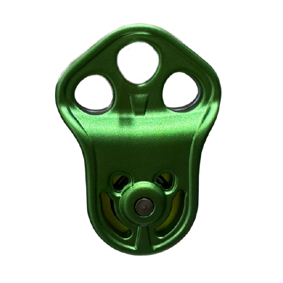 POLEA SIMPLE DE 3 PUNTOS DE ANCLAJE PARA PODA 13MM ARBORISMO 3-HOLE PULLEY ARMBURY