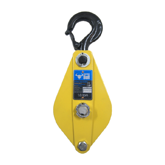 POLEA DE ACERO 1T HPB-10 PARA CABLE HASTA 7MM Y CUERDAS AMERICAN BULL